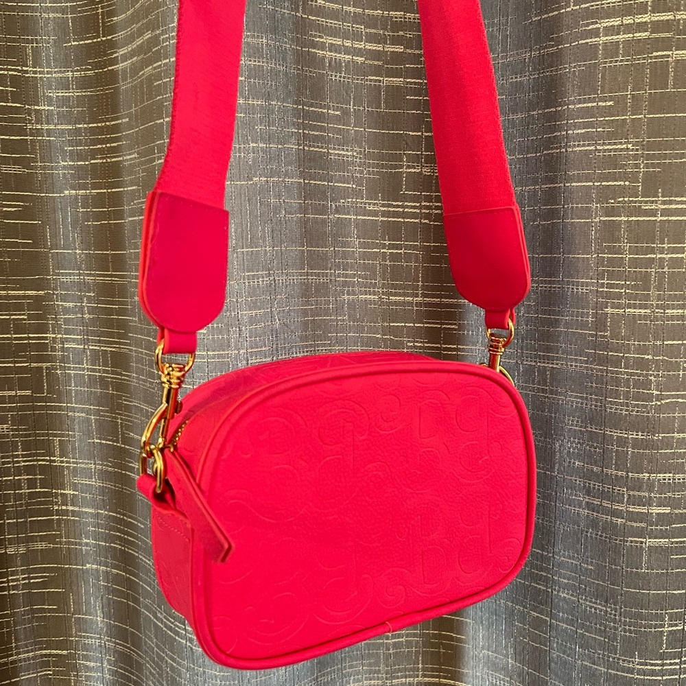 Pink Barbie Typo Crossbody Bag